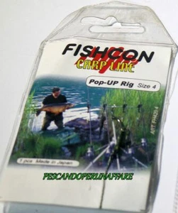 FISHCON ART. FH420.4 POP-UP RIG amo legato con girella finale-made in Japan - Bild 1 von 1