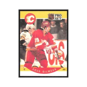 1990 Pro Set Doug Gilmour Calgary Flames #34 - Picture 1 of 3