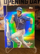 2020 Topps Opening Day Blue Foil #120 Hunter Dozier - Kansas City Royals