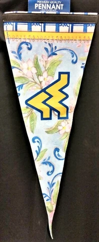 West Virginia Mountaineers Premium Felt Pennant Cover
