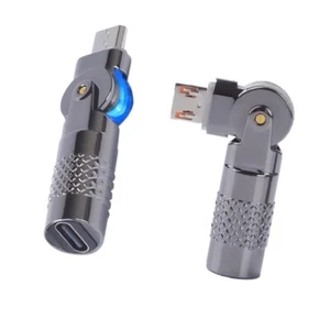 90 Degree Type C To USB Adapter Enables 60W Fast Charging Data Transmission - Picture 1 of 12