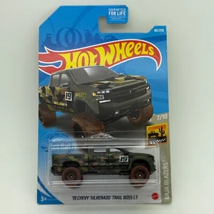 2023 Hot Wheels '19 Chevy Silverado Trail Boss LT Camo - 1:64 #80/250 - Picture 1 of 1