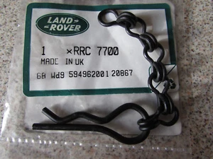 Genuine Land Rover Military Jerrycan Stowage Locker "R"Clip and Chain RRC7700 - Picture 1 of 1