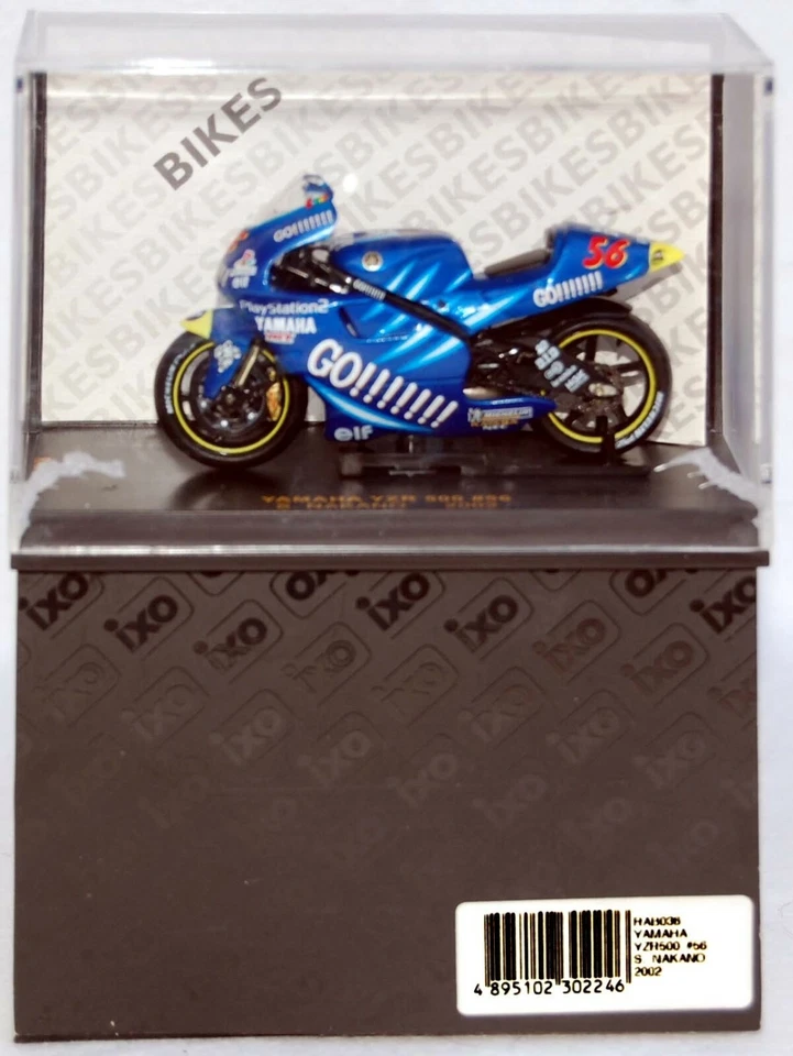 IXO MOTO RAB036- YAMAHA YZR 500-NAKANO 2002-SCALA 1/24 - Immagine 1 di 1