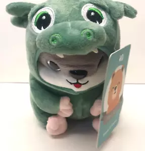 NUEVO NUEVO CON ETIQUETAS FECLOR Peluche HAMSTER "Wildmind" Verde Menta Peluche - Imagen 1 de 14