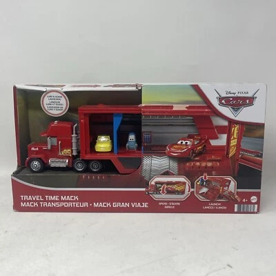 Disney Cars 3 Travel Time Mack Juego Luigi & Guido Lanzador Incluido Nuevo en Caja Foto 1 de 4