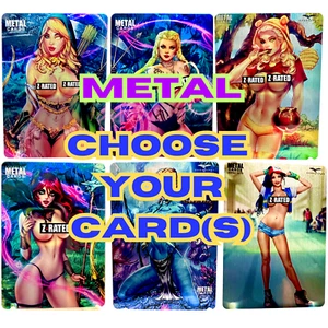CHOOSE YOUR CARD! | METAL CARDS | Zenescope | Trading Cards - Picture 1 of 28