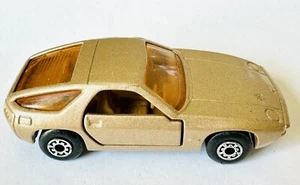 Vintage Matchbox Superfast 1979 Lesney No 59 Gold Porsche 928 Made In England - Picture 1 of 7