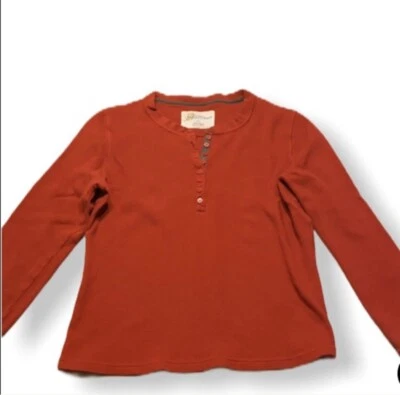 Natural Reflections Red Sweater Long Sleeve Size L Foto 1 de 4