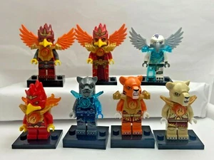 Authentic Lego The Legend of Chima 7 Minifigures Flying Phoenix Temple # 70146 - Picture 1 of 3