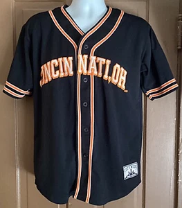 Cincinnati, Oh Baseball Jersey Steve & Barry’s Size S Black - Picture 1 of 2