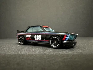 2016 Hot Wheels '73 BMW 3.0 CSL RACE CAR #190 Black Castrol 16 BMW Loose - Picture 1 of 6