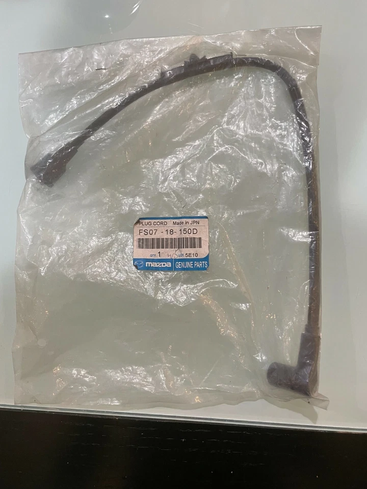 Cable de bobina de encendido genuino Mazda FS07-18-150D para Mazda 626 MX-6 Foto 1 de 1