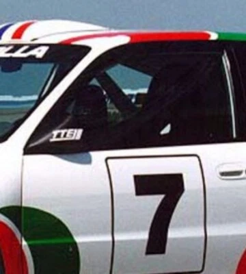 2X BIG Custom Race Rally Numbers Door Window sticker motorsport track day car - Image 1 of 2