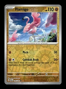Pokemon Paradox Rift Flamigo 106/182 Reverse Holo - Picture 1 of 3