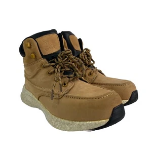 SR Max Men’s Wheat Nubuck Composite Toe Safety Boots Waterproof Hiker Size 9M - Picture 1 of 10