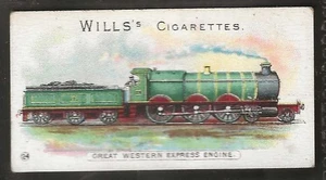 WILLS-LOCOMOTIVES & ROLLING STOCK (ADDITIONAL SUBJECTS)-#24- GREAT WESTERN - Picture 1 of 2