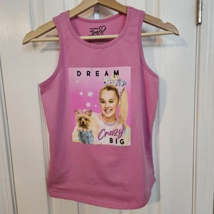 Jojo Siwa Pink Tank Top Nikelodeon Girls XL Dream Crazy Big Yorkie EUC - Picture 1 of 3