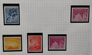 Juego Seychelles 1952 a 1,50r MNH - Imagen 1 de 2