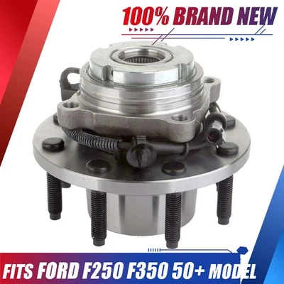 Cojinete de cubo de rueda delantera para Ford F250 Ford F350 Super Duty 1999-2004 SRW ABS H18 Foto 1 de 4