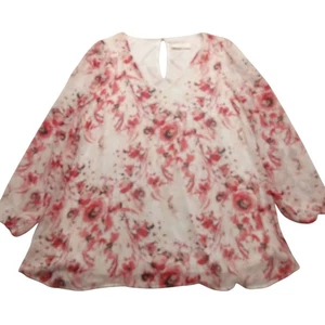 Blusa Peach Love L para mujer manga larga roja forrada poliéster - Imagen 1 de 6