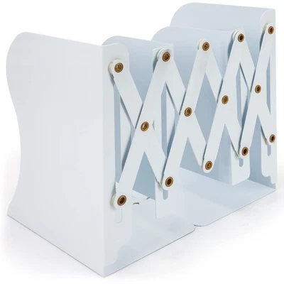 Verstellbare Standfeste Buchstützen Metall - Ausziehbar bis zu 41 cm - - Bild 1 von 4