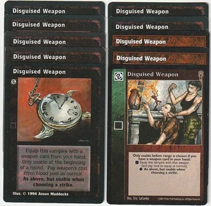 Arma Disfrazada x10 CE VTES Jyhad Lote B - Imagen 1 de 1