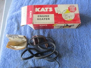 Vintage NOS new Engine Block Frost Plug Heater 400-Watt Kat's K4V (1) - Bild 1 von 1