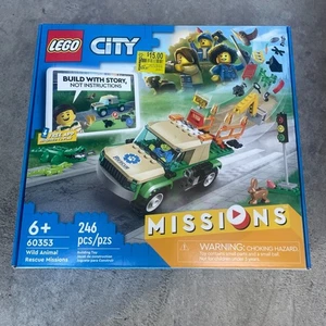 Lego City Mission Wildtierrettungsmissionen 246 Stück Set 60353 versiegelt. - Bild 1 von 6