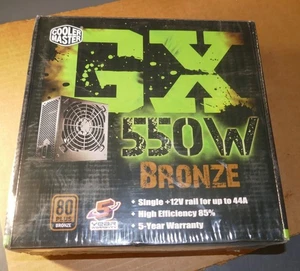 CoolerMaster GX 550W Power Supply - NEW - Picture 1 of 5