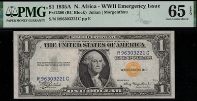 1935A $1 S.C N-AFRICA R96303221C P.M.G #65EPQ - Image 1 of 2
