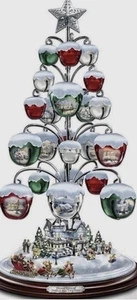 NEW THOMAS KINKADE JINGLE ALL THE WAY SLEIGH BELL ORNAMENT  CHRISTMAS TREE - Picture 1 of 13