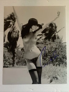 Carol Alt signiertes 8x10 Foto Metallic Papier - Bild 1 von 2