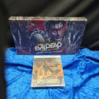 The Evil Dead: Groovy Collection [l4K UHD Blu-ray & Army of Darkness Steelbook - Image 1 of 4