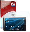 atFoliX 2x Screen Protection Film for Odys Titan 10 LTE Screen Protector clear