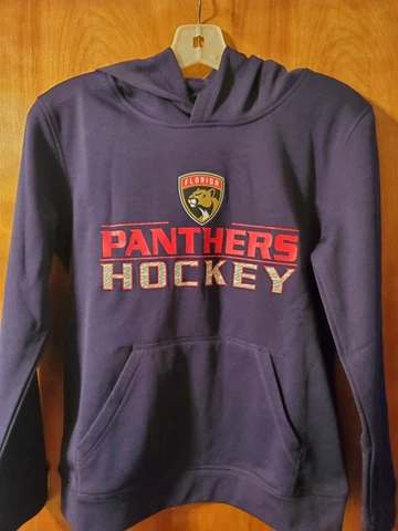 Florida Panthers- NHL New Hooded Sweatshirt -Youth Boys M Medium (10-12) NWT Cover