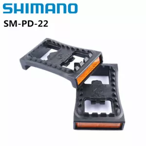 COPPIA Pedali, Adattatore Shimano SM PD22 Autobloccante universale SPD - Foto 1 di 3