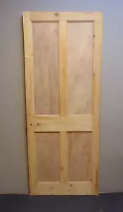 Door Doors Pine Victorian 4 Panel Internal 31 3/4" x 78" 501D (FREE UK POSTAGE) - Picture 1 of 8