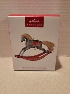 Hallmark 2022 Rocking Horse Memories 3rd in series Christmas Keepsake Ornament