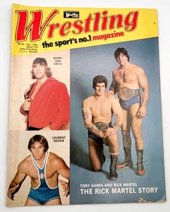 WRESTLING NEWS WRESTLING DEC 1981 KERRY VON ERICH RICK MARTEL RAY STEVENS - Foto 1 di 4