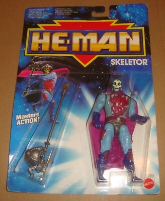 HE-MAN SKELETOR MATTEL 1989 MASTERS OF THE UNIVERSE - Immagine 1 di 4