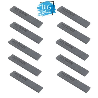 ALGAN Profi Schleifstein für Kebab Kreismesser Dönermesser schwarz 10er Pack