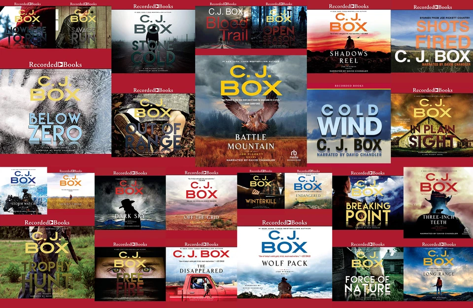 C.J. Box - Joe Pickett Audio Book Series (26 Audiobooks on USB or DVD) - Image 1 of 1