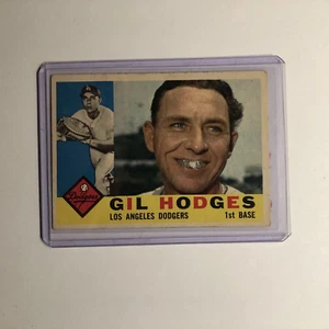 1960 Topps Gil Hodges Los Angeles Dodgers #295 - MINT - Picture 1 of 2