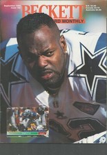 September 1995 Beckett Football Monthly Emmitt Smith Cowboys