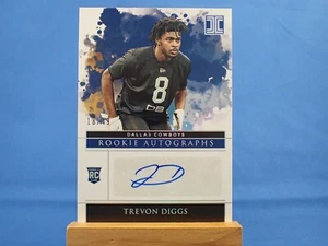 Trevon Diggs Impeccable 2020 RC Rookie Autograph Auto /49 #164 - Picture 1 of 2