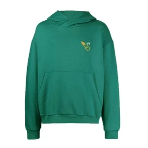 Vivienne Westwood Green Hoodie Orb Relaxed Pullover 100%Original Piece XXL £220UVP - Bild 1 von 3