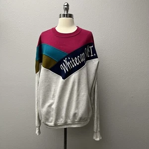 Vintage 90’s by AU Sportswear Made in the USA Whitecap Montana Sweatshirt XL - Picture 1 of 6