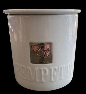 Gourmet Du Village Dip Chiller Bistro Design Two Pieces White/ Silver NEW - Image 1 of 4