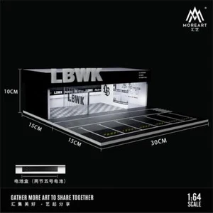 MoreArt 1:64 LBWK Light Edition Assembly & Modification Shop Diorama - Picture 1 of 7